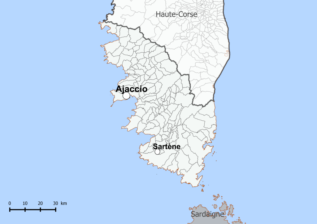 Fenêtre Corse-du-Sud